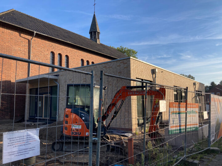 Neubau Pfarrheim für die Kirche Herz-Jesu in Wesel
