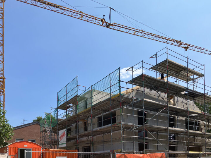 Hier entstehen 4 Wohnungen in Dinslaken