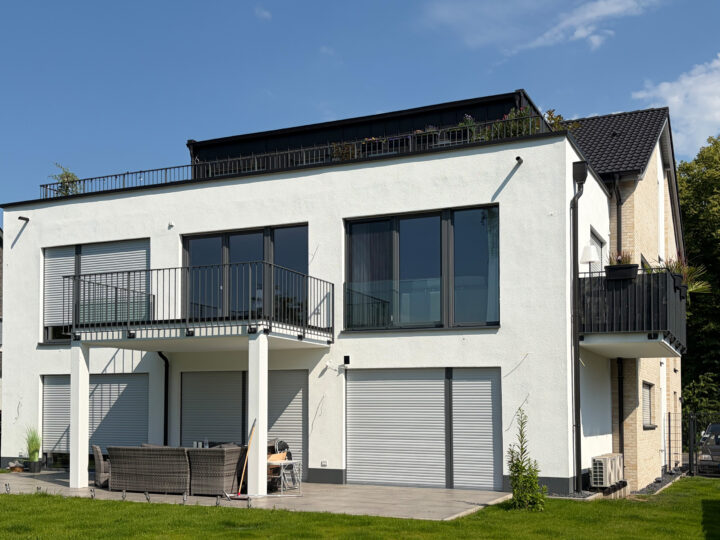 Wohnen in der Stadt - Gartenansicht