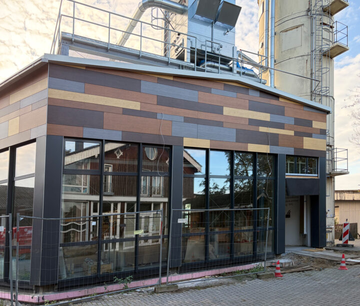 Wiederaufbau Schreinerei in Wesel - Architektur für Gewerbe und Handwerk